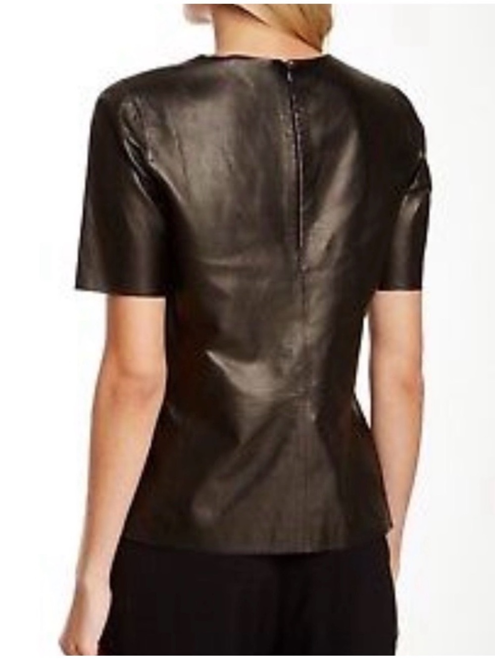 Vince black short sleeve top shirt. Women’s small - Picture 3 of 9
